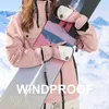 Gants de ski 2023 nouveaux gants de ski femmes hommes gants d'équitation chauds coupe-vent mitaines imperméables écran tactile épaissi gants d'escalade en plein air HKD230727