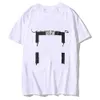 Mode de luxe T-shirts pour hommes BrandOFF T-shirts Designer OFFer Back Arrow x Printd Hommes Femmes Eur Taille Tops T-shirts Couples Sport Fat T-shirt Hip Hop T-shirt à manches courtes Iyck