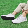 Andere Golfproducten 2023 Waterdichte Heren Golfschoenen Professionele Lichtgewicht Golfsneakers Mannelijke Outdoor Loopschoenen Vrijetijdssporten Golfschoeisel HKD230727