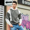 Felpe con cappuccio da uomo Felpe Autunno e inverno Maglione colorato di moda Allentato retrò Sport casual Top con coulisse Abbigliamento maschile Esterno 230727