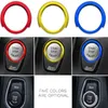 Auto Engine Start Stop Decoration Ring Car Styling Case For Bmw 4 3 2 1 Series F30 F20 F32 X1 F48 F45 Interior Accessories2460