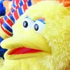 Fantoches Original Grande Sesame Street Hand Puppet Show Puppet Elmo Cartoon Boneca de Pelúcia Macio Aniversário para Crianças Presentes de Ano 230726