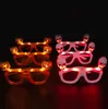 Halloween Pumpkin Glass Led Light Up Blinkande Halloween Party Glasses Lysande barfesttillbehör SN4422