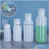 Frascos de embalagem 10Ml 20Ml 30Ml 50Ml Pe Plástico Soft Bottle Squeezable Recipiente de amostra cosmética para shampoo Sanitizer Gel Loção Creme Otbmz