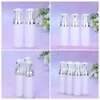 Storage Bottles 6 Pcs Bulk Toiletries Mousse Bottle Dispenser Cleasing Milk Pump Facial Cleanser Travel