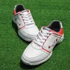 Golf PGM Scarpe da golf impermeabili da donna Leggere morbide Scarpe sportive da campeggio all'aperto universali All-match White ShoesXZ144 HKD230727