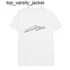 NEU 23SS MENS MENS CLASSION DRUCK Kreatives T-Shirt atmungsaktives T-Shirt Slim Modemarke Crew Neck Kurzarm männliche Frauen schwarze weiße Männer T-Shirts