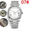 High quality luxury three-dimensional Rome new dial aperture edge 40mm813 automatic steel waterproof watch