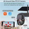 Caméras IP P 1080P Hd 4G/Wifi Caméra Solaire Basse Puissance Ptz Vision Nocturne Panneau O Bidirectionnel Surveillance Extérieure H1117 Drop Delivery Securit Dhkrx