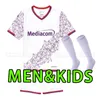 23 24 ACF Fiorentina Camisas de futebol 2023 2024 CALLEJON ERIC Florence Jersey MALCUIT VLAHOVIC Milenkovic C.Kouame CHIESA camisas de futebol masculino crianças criança adulto