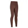 Leggings pour femmes Pantalons de yoga nude pour femmes Pantalons de course et de fitness pour le ventre et le ventre.