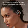 Air Ear Cuffie per conduzione ossea Auricolari Apple Bass Auricolare Bluetooth senza fili Cuffie sportive per Ipad Iphone Smartphone Cancellazione del rumore Chiamata HD Auricolare