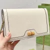 10A hete modieuze designer kleine crossbody tas pu lederen schoudertas meisjes crossbody tas zwarte tas dames mobiele tas meerkleurige band