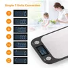 Household Scales 5kg/1g LCD Display sacle Multi-function Digital Food Kitchen Scale Stainless Steel Weighing Food Scale Cooking Tools Balance x0726