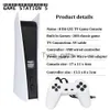 Игровые контроллеры Joysticks Gamestatation 5 Консоль AV-Out Home TV Controller Game Console Game Station 5 без лага двойной ручки Eu/US/UK Plug Game Console x0727