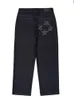 Męskie dżinsy Y2K 99 oparte na dżinsach męski nadruk hip -hopowy duży ciemnoniebieskie dżinsy moda swoboda luźna prosta spodnia z szeroką nogą 230727