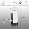 Outros Drinkware Home Gadgets Bomba de Garrafa de Água Mini Barriled Water Electric Pump USB Charge Dispensador de Água Portátil Automático Dispensador de Bebida 230727