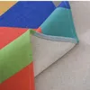 Table Cloth New Colorful Geometric Tablecloth Home Party Decoration Waterproof Dustproof Rectangle R230727