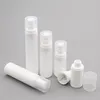 Garrafas de armazenamento Frascos 30 pçs 15ml 30ml 50ml Vazio transparente fosco Airless Bomba de spray de viagem Mini recipientes Frasco dispensador branco 258h