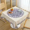 Toalha de mesa Toalhas de mesa de estilo étnico para casa Toalhas de mesa decorativas retangulares Sala de jantar Festa de casamento Decora De Table R230727