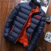 Hommes Down Parkas XXXXL Nouvelle Veste D'hiver Hommes De Mode Col Montant Mâle Parka Veste Hommes Solide Épais Vestes et Manteaux Homme Parkas 201023 Z230727