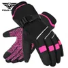 Guantes de esquí Guantes de esquí -30 Guantes de nieve térmicos impermeables de invierno Diseño táctil Motocicleta a prueba de viento Accesorios de conducción al aire libre de una máquina HKD230727