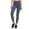 Leggings pour femmes Pantalons de yoga nude pour femmes Pantalons de course et de fitness pour le ventre et le ventre.