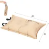 Outdoor Pads Camping Inflatable Pillow Automatic Ultralight Sponge Comfortable Travel Sleeping 230726