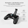 Gamecontroller Joysticks Ipgea PG-9076 Drahtloses Bluetooth-Gamepad 2,4 G WIFI Gamecontroller für PUBG Spielekonsole Joystick für Android iOS PC TV Box x0727