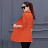 Trenchs pour femmes mode printemps et automne coupe-vent veste longue petit costume Version coréenne manteau ample