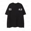 Camisetas masculinas masculinas femininas Designer de moda Ess tshirt Street Casual fog T-shirt de manga curta 1977 Camisa de impressão estéreo de algodão S-XL