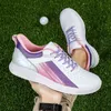 Autres produits de golf Chaussures de golf pour couple Nouvelles chaussures de golf Chaussures de sport en plein air antidérapantes Chaussures de sport colorées à la mode Respirant HKD230727