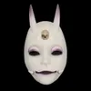 Maschere per feste Maschera in resina Prajna giapponese Maschera Hannya Maschera per diavolo Oni Feste di Halloween Forniture per festival Maschera da collezione Cosplay 230726