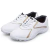 Outros produtos de golfe Sapatos de golfe femininos PGM à prova d'água macios e respiráveis sapatos esportivos universais para acampamento ao ar livre rosa/dourado XZ016 HKD230727