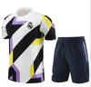 TRACKSUITS SETS Real Madrid Tracksuit Set 23 24 25 Kort ärm Shorts Men and Kids Kit Football Chandal Futbol Survetement Madrides Training Suit Soccer Jersey