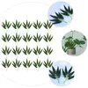 Decorative Flowers Leaves Bamboo Artificial Greenery Stems Fake Tree Decor Faux Green Diy Decoration Leaf Wedding Garden Craft Model Trees