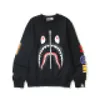 استحمام A Ape Autumn Men's Shark Ring Ring Ring Reced Sweater