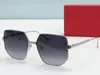 Realfine888 5A Eyewear Catier CT0327S Armação quadrada Óculos de sol de designer de luxo para homem e mulher com óculos caixa de pano CT0321S