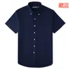 Heren Casual Shirts Lente en Zomer 100% Katoenen Polo Shirt Korte Mouw Hoge Kwaliteit Beroemde Ontwerp Oxford Textiel T0M Mode 230726
