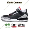 nike air Jordan 3 Retro White Cement shoes jorden Jumpman 3s retro oreo III Basketball Shoes Cool Grey Rust Pink White Cement Tinker Georgetown Fragment Rivals Mocha Blue Sneaker