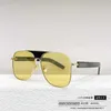 Солнцезащитные очки Дизайнер 23 Новый модный бренд углы жабы рамка мужской ладонь