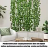 Fleurs décoratives plantes artificielles vert lierre fausses feuilles guirlande plante réaliste tenture murale pour mariage extérieur et décoration de la maison