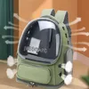 Trasportini per gatti Casse Case Borsa per animali domestici per gatti Zaino esterno portatile di grande capacità Borsa per cani con ventilazione a finestra visibile trasparente che visualizza ampio spazio 230726