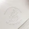 Skulpturen Neuankömmlinge Design Ihr eigenes Emer -Stempel / DIY Custom Company Emer Seal für personalisierte / Hochzeitssiegelumblätter Leder