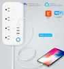 Smart Power Plugs Tuya WiFi USB Power Strip Plug Tuya Smart Life Home US 5V/2A Electrical Socket Extension Cord Works With Alexa Home HKD230727