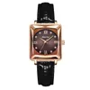 Women Watch Watches High Quality Luxury Fashion Steel Band Square Quartz Waterproof Watch