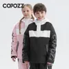 Other Sporting Goods COPOZZ Thicken Winter Ski Suit For Kids Children Waterproof Warm Jacket Pants Windproof Snowboard Hooded Wear Boys 230726