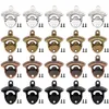 20 Pack Open Here Bottle Opener Wall Mounted Vintage Retro Zinc Alloy Beer OpenersTools Four Colors Combinations Bar Accessories X323N