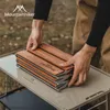 Camp Furniture MOUNTAINHIKER Outdoor Camping Rack Portable Three tier Easy To Carry Foldable Picnic Barbecue Folding Table 230726