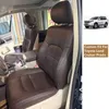 Custom Fit Akcesoria do siedzenia dla Toyota Highlander Prado Infiniti QX80 Wysokiej jakości skóra 7 Seates SUV MPV dla Outland217B